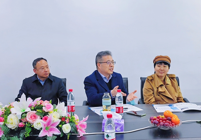 熱烈歡迎九三學(xué)社杭州市委會領(lǐng)導(dǎo)蒞臨我司開展調(diào)研工作